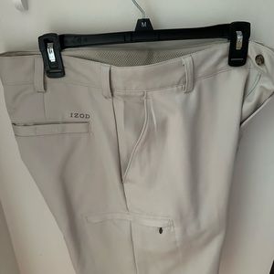 Men’s Izod Golf Shorts in Tan